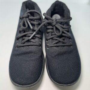 Allbirds Wool Runner black womans 7